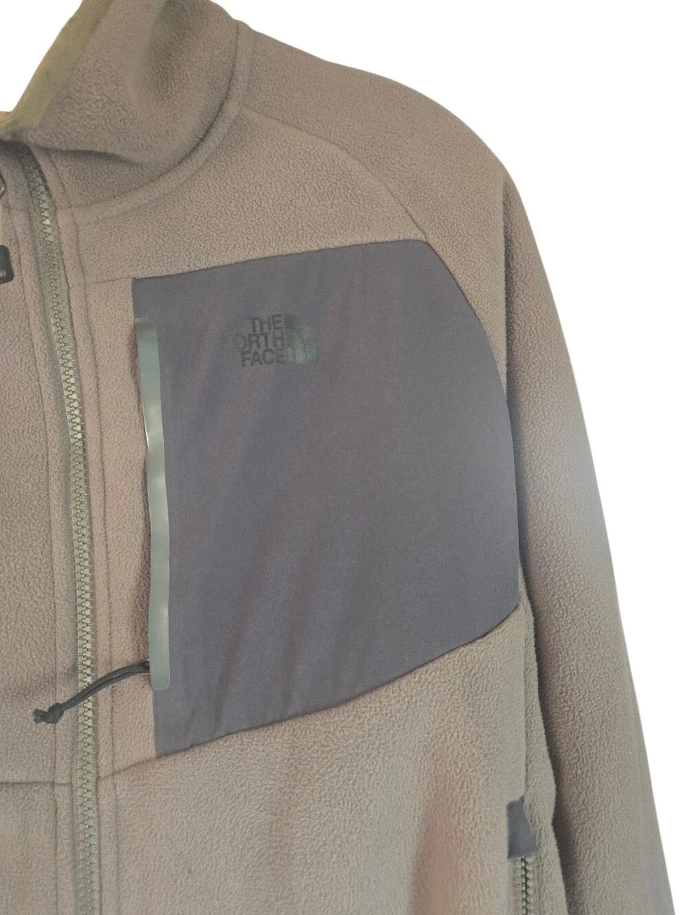 The North Face Men's Gray Fleece Full-Zip Jacket
